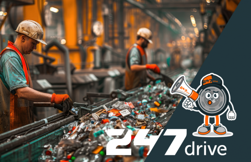 PRACOWNIK RECYKLINGU - wymagany angielski - 650-750 netto/tydzień