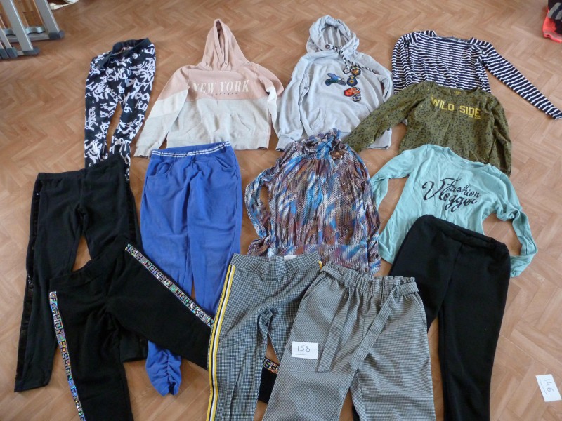 ubrania  dla dziewczynki  rozmiar 158 i 164