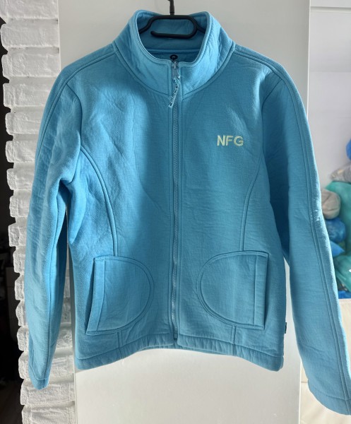 Ciepły - Błękitny polar / bluza L