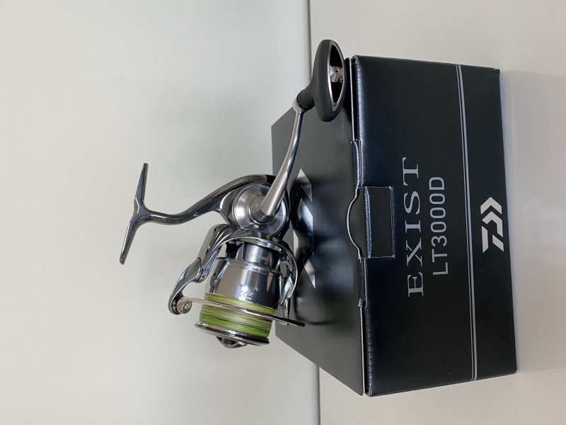 kołowrotek Daiwa 22 Exist G LT3000D w bardzo ładnym, używanym stanie.