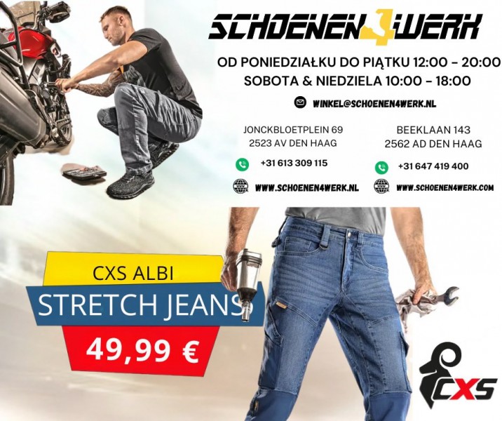 POLSKIE SKLEPY OTWARTE CODZIENNIE OBUWIE ROBOCZE HAGA-BEEKLAAN-SPOORWIJK