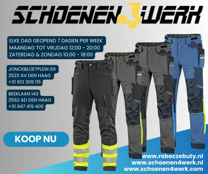 POLSKIE SKLEPY OTWARTE CODZIENNIE OBUWIE ROBOCZE HAGA-BEEKLAAN-SPOORWIJK