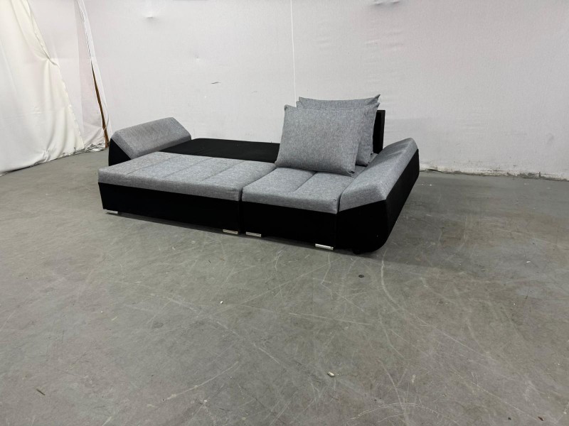 Narożnik z funkcją spania o wymiarach 130x260 więcej zdjęć mebli do domu na Whatsapp