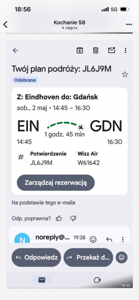 Sprzedam 2 bilety lotnicze