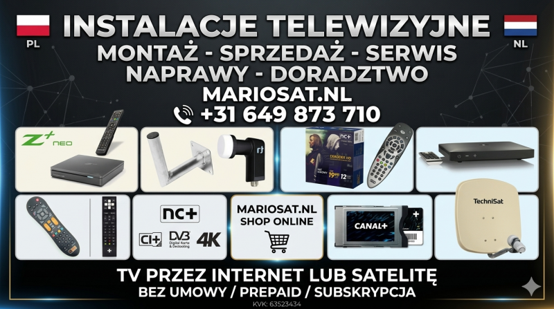 Twoja ulubiona Polska TV w Holandii Szybko, Prosto, Bez Umowy! ️