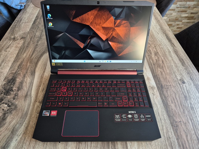 Gaming ACER Nitro 5/15,6/Ryzen5/16GB/500GB/1TB/RX4GB