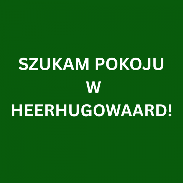Szukam pokoju dla pracującej, spokojnej kobiety w Heerhugowaard