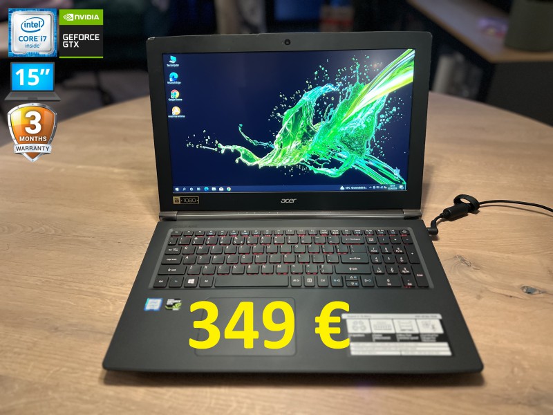 Gamingowy ACER ASPIRE V15 NITRO, i7 6gen, 8GB RAM, GTX 950M 4GB, SSD+HDD, 15 cali FHD, dowóz