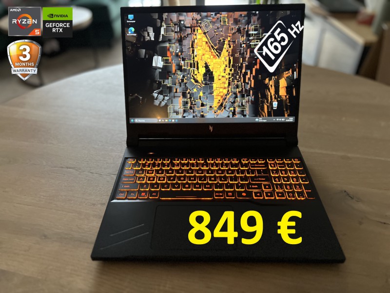 Gamingowy ACER NITRO ANV16, Ryzen 5, 16GB, RTX 4050 6GB, SSD, 16 cali FHD 165 Hz, możliwy dowóz