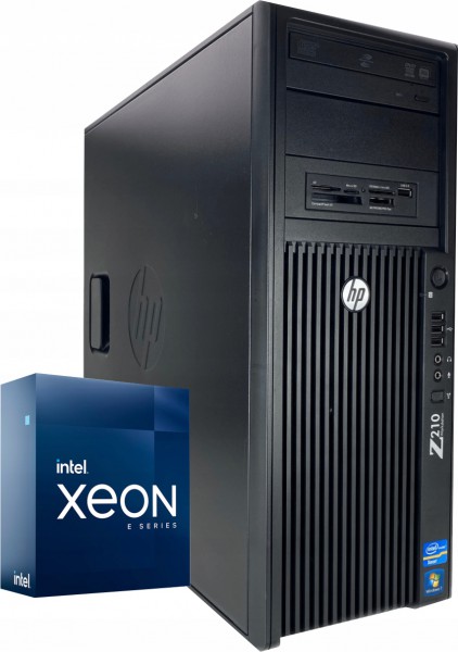 HP Z210 Intel Xeon 3,3ghz 12gb 256ssd + 1000gb ssd NVIDIA GTX650