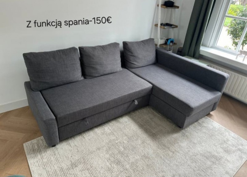 Narożnik z funkcją spania