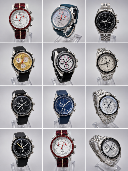 Omega × Swatch MoonSwatch  Premium Steel Edition  350 