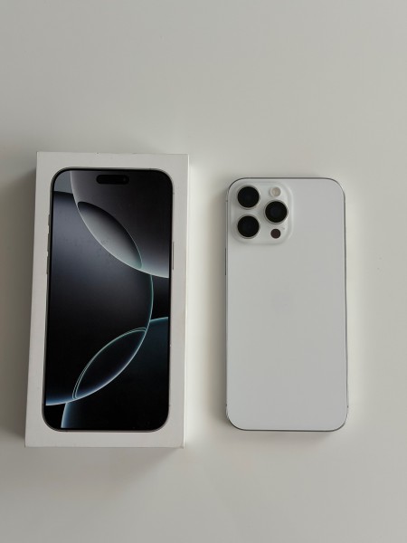  iPhone 16 Pro Max 256 GB White  Stan idealny