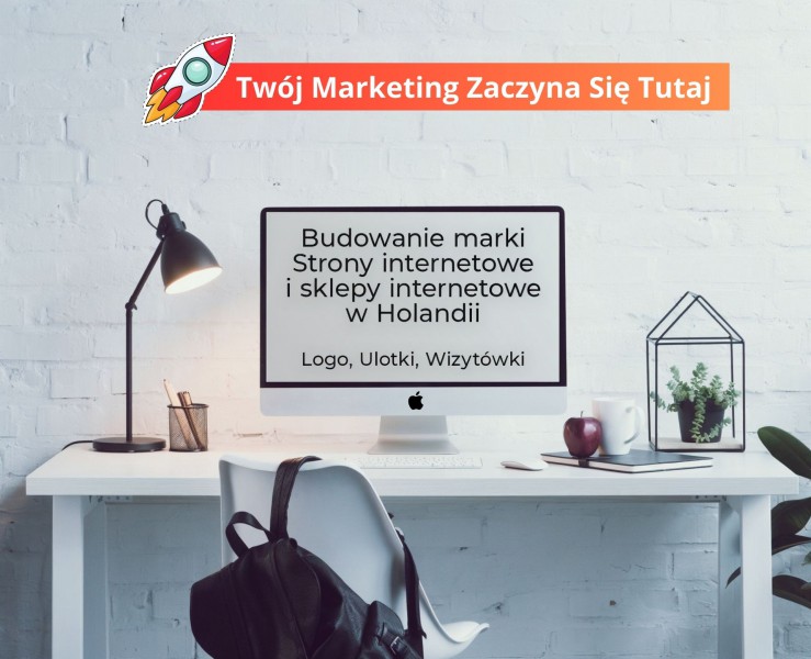 Strony i sklepy internetowe w Holandii, logo, wizytówki, ulotki i inne 