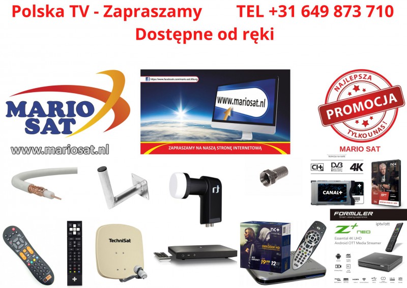 Instalacje Polskiej Telewizji sprzedaz montaz doradztwo