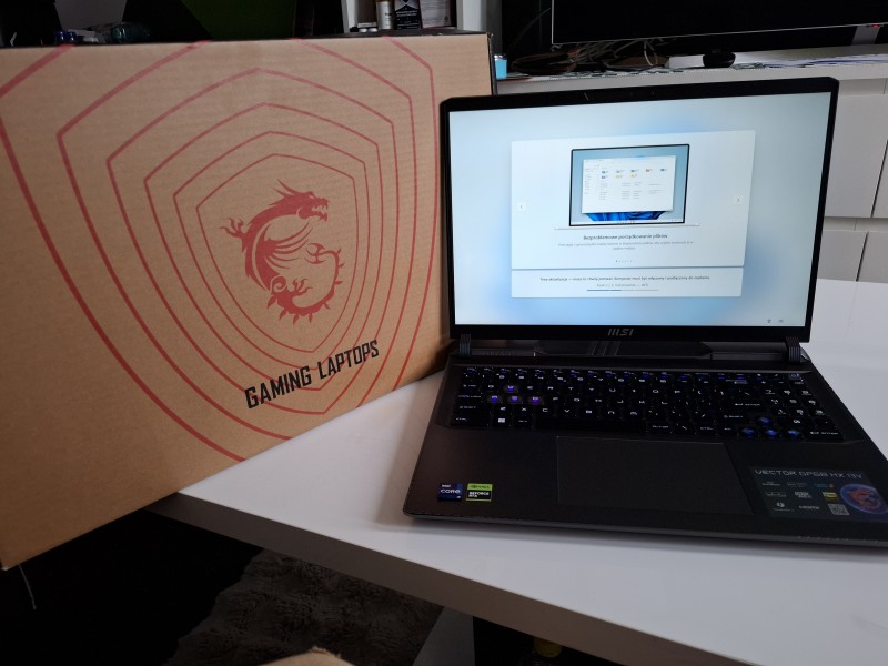 MSI Vector Steelseries i9, RTX4080 12GB