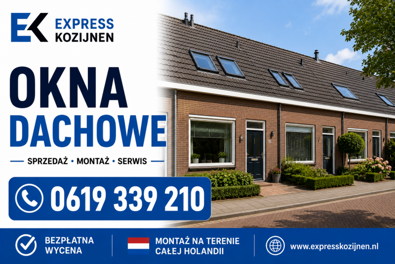 OKNA DACHOWE KOMPLETNE Z KOŁNIERZEM - DOSTAWA W TYDZIEŃ