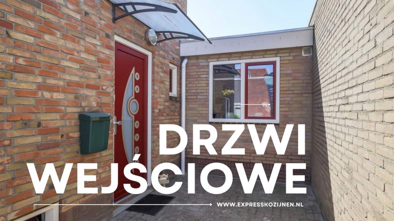 DRZWI WEJŚCIOWE - W KAŻDYCH DRZWIACH WKŁADKA Z POKRĘTŁEM GRATIS