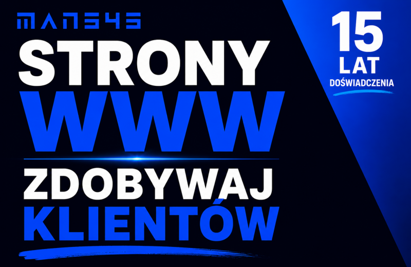 STRONY WWW, KTÓRE ZDOBYWAJĄ KLIENTÓW  SKLEPY WWW  SEO  AI  15 LAT DOŚWIADCZENIA  WYCENA GRATIS