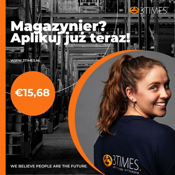 Order picker w Barendrecht - stawka €15,68/godz.