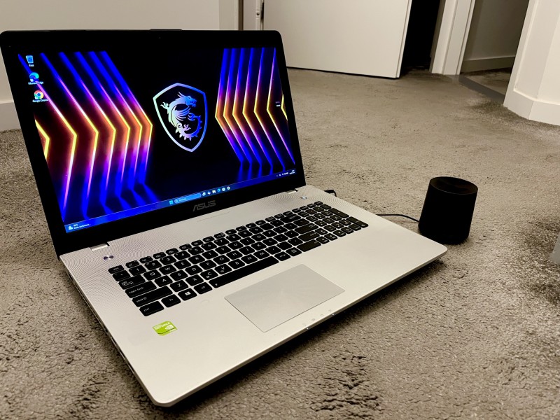 Light GAMING FULL HD 17 cali ASUS , i5, SSD + HDD , graf Geforce ,Podśw klaw B&O TANI DOWÓZ