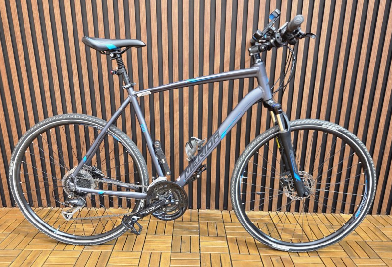 Merida Crossway 100 Shimano rama L/XL amor SR Suntour hydraulika