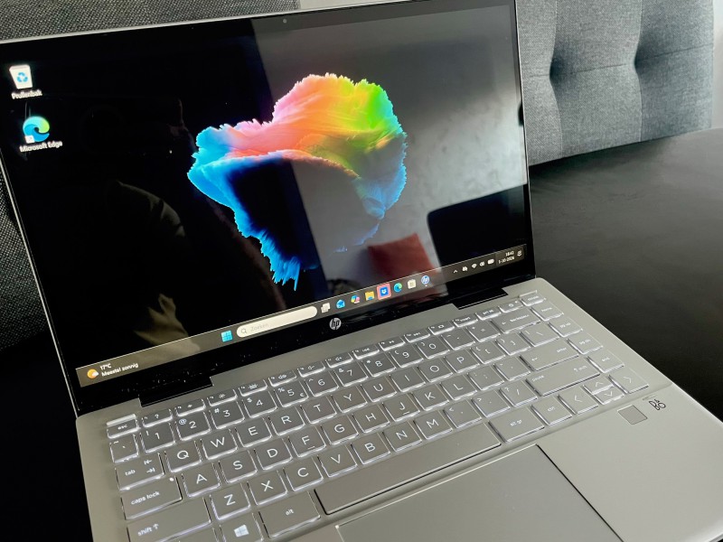 Piękny szybki Laptop/Tablet HP Pavilion z 2022 roku. DOTYK EKRAN, SSD, i3 11gen, B&O, DOWÓZ